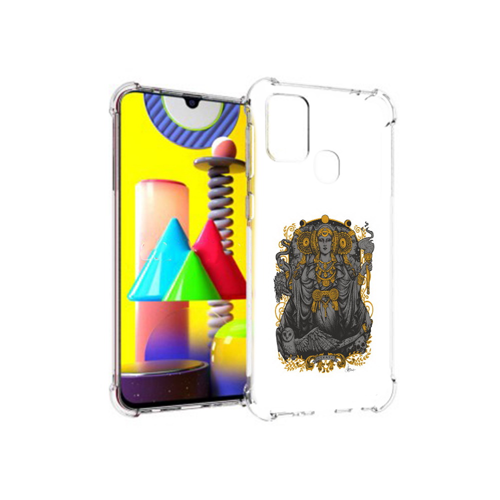 Чехол MyPads Tocco для Samsung Galaxy M31 божество с золотыми элементами, Прозрачный, Tocco
Чехол MyPads Tocco для Samsung Galaxy M31 божество с золотыми элементами, Прозрачный, Tocco