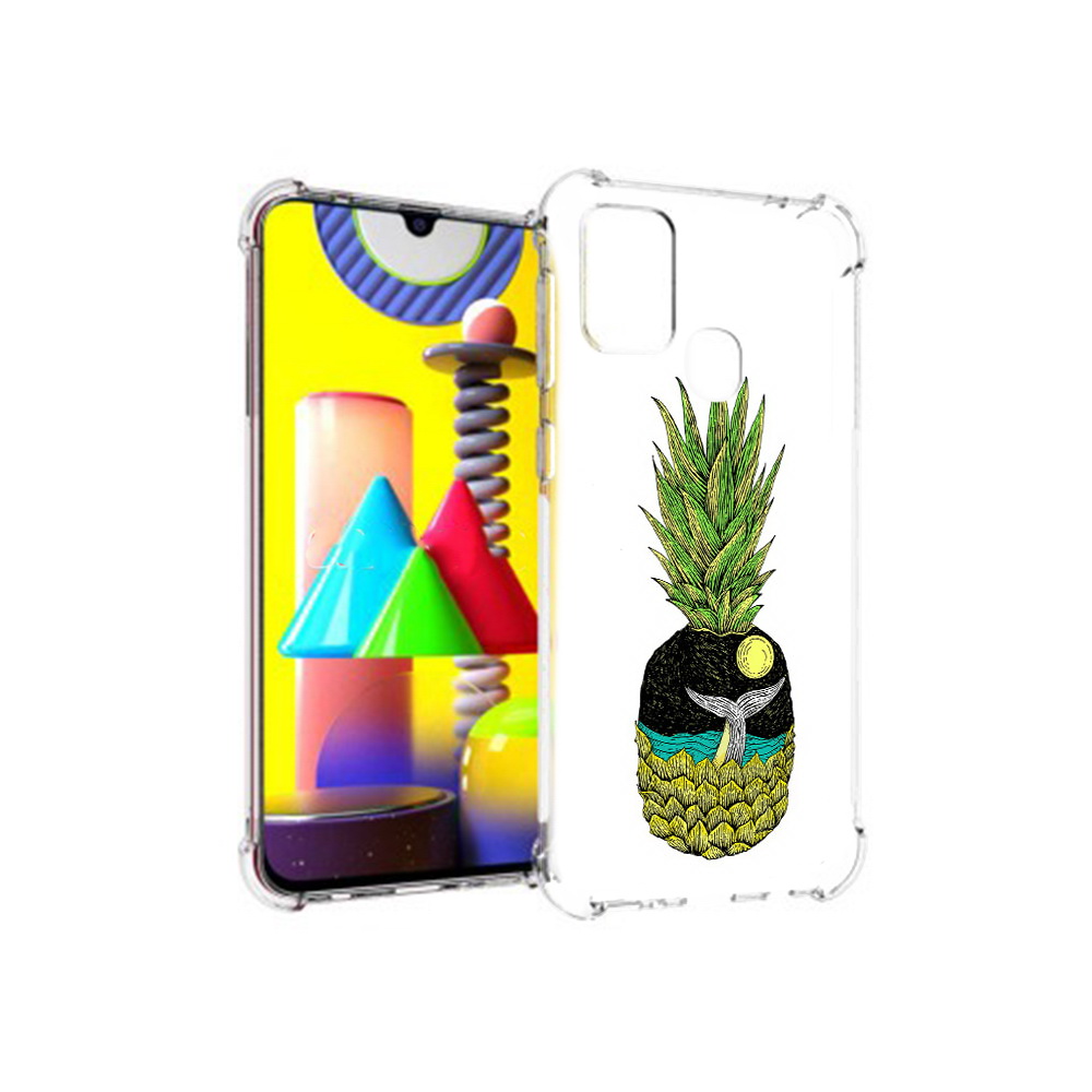 Чехол MyPads Tocco для Samsung Galaxy M31 ананас с китом (PT147019.488.220), Прозрачный, Tocco
Чехол MyPads Tocco для Samsung Galaxy M31 ананас с китом (PT147019.488.220), Прозрачный, Tocco