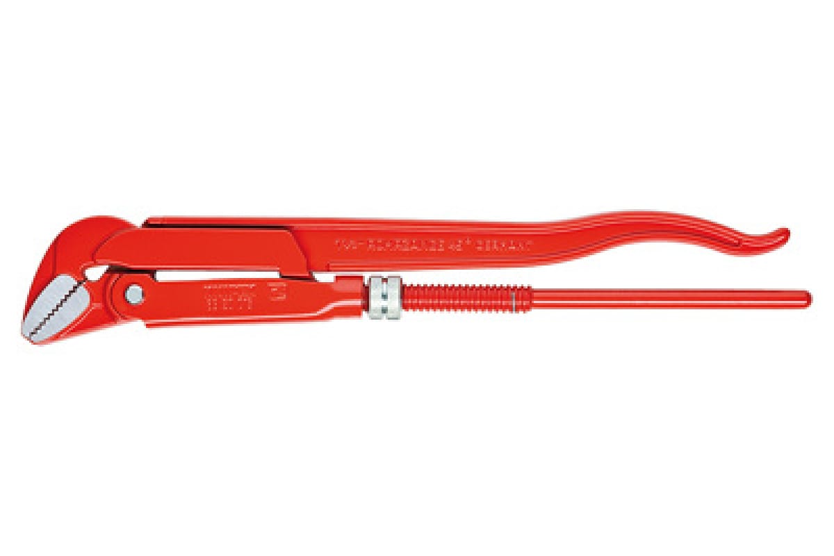 KNIPEX Ключ трубный 1 1/2 шведского типа, прям. губки 45°, d60 мм (2 3/8), L-430 мм, Cr-V
KNIPEX Ключ трубный 1 1/2 шведского типа, прям. губки 45°, d60 мм (2 3/8), L-430 мм, Cr-V