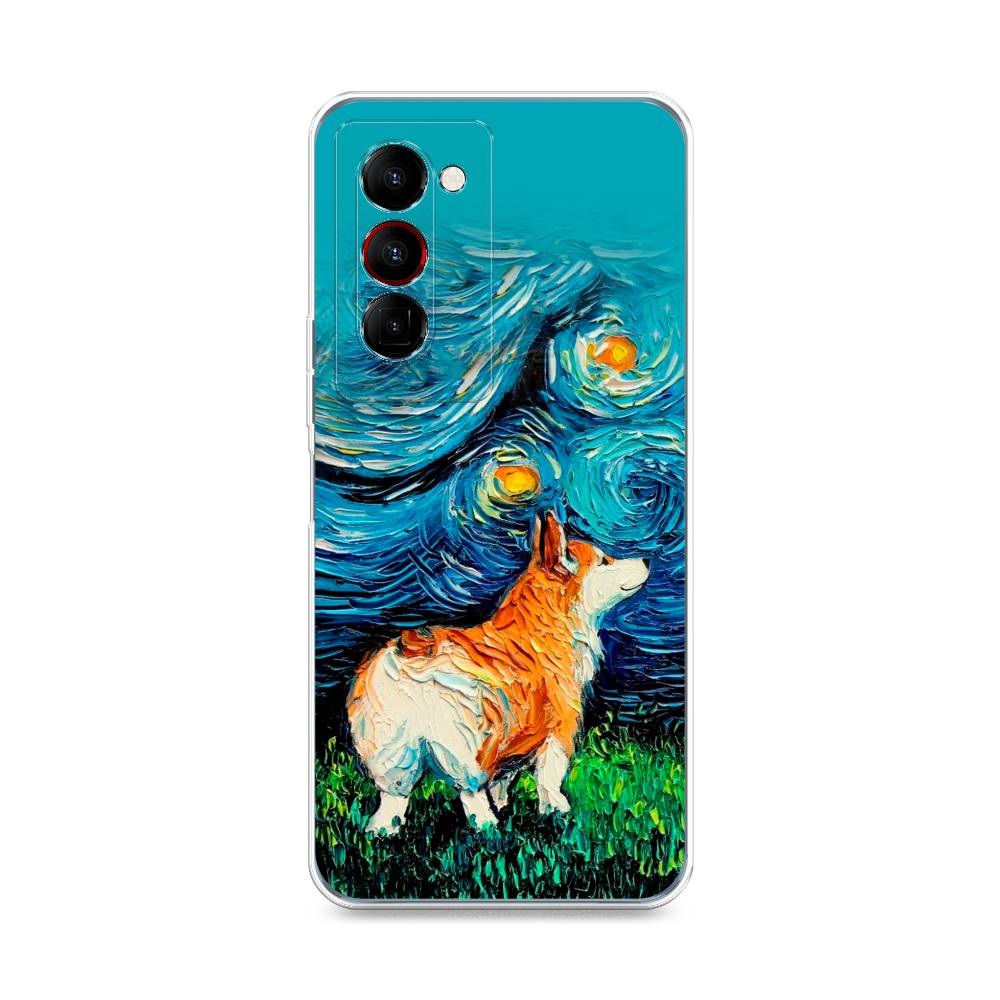Чехол на Tecno Camon 18 Premier "Корги звёздная ночь", Коричневый;белый;зеленый, 300850-1
Чехол на Tecno Camon 18 Premier "Корги звёздная ночь", Коричневый;белый;зеленый, 300850-1