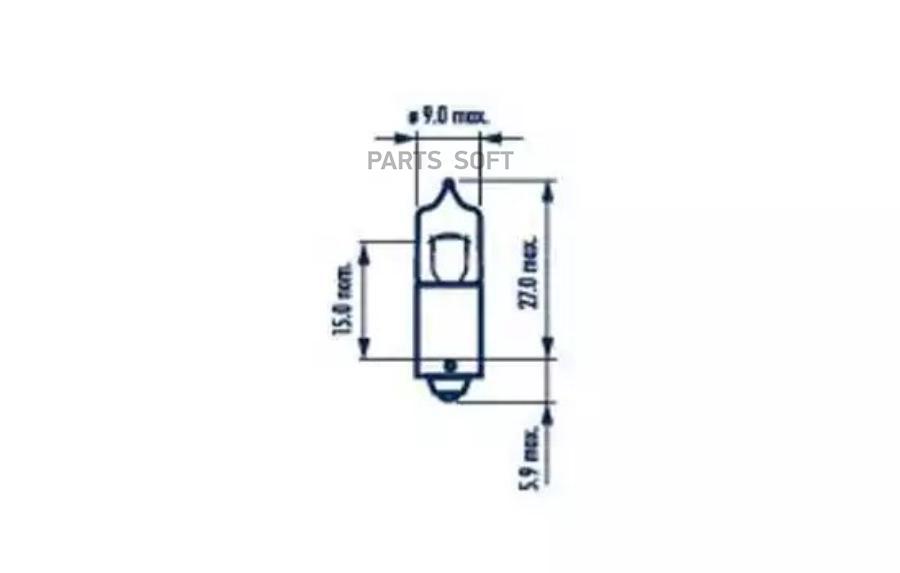Nv68161 лампа (H6w) 12V 6W Bax9s Галогенная Для Стояночных Огней И Поворотников Narva 6816
Nv68161 лампа (H6w) 12V 6W Bax9s Галогенная Для Стояночных Огней И Поворотников Narva 6816