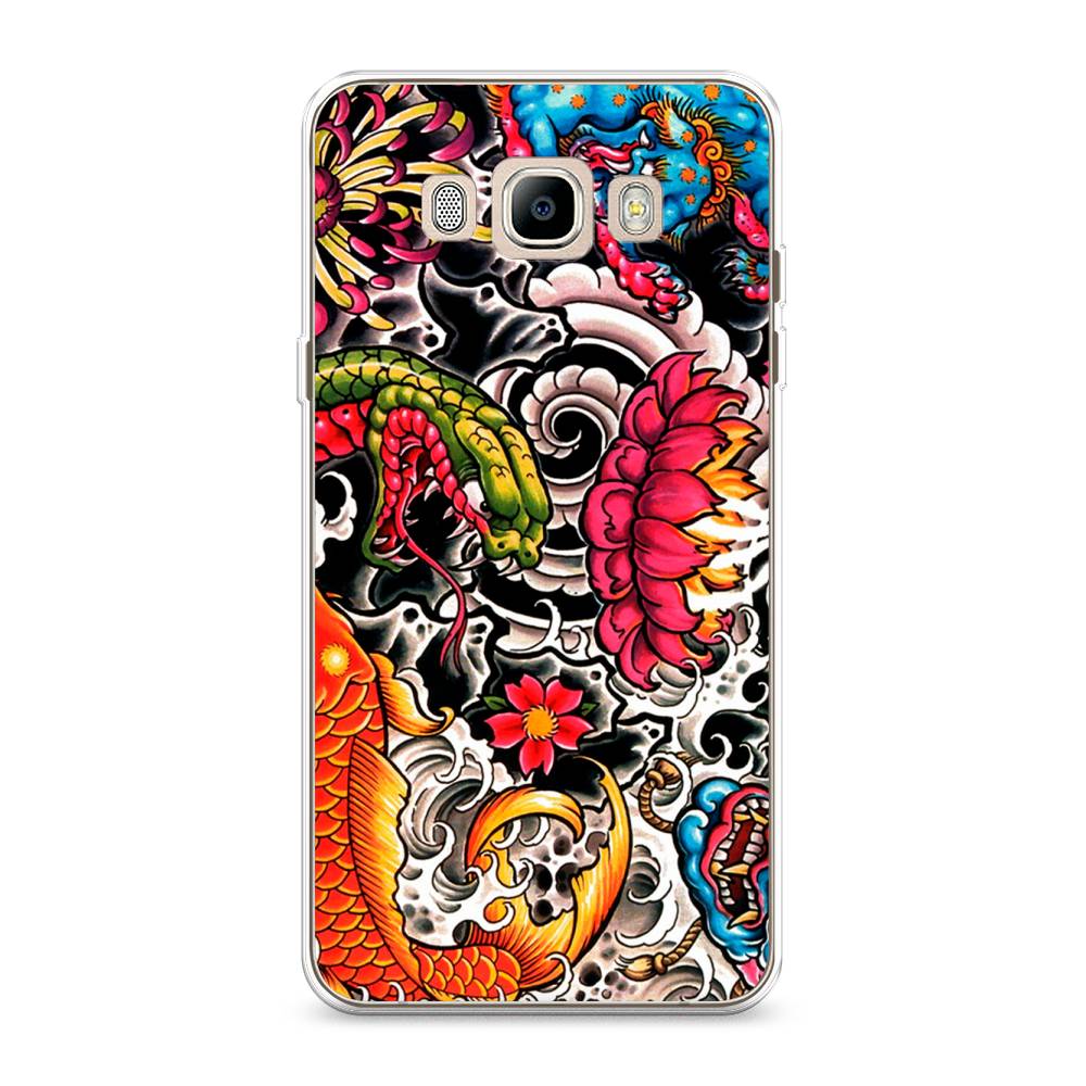Чехол на Samsung Galaxy J7 2016 "Японское искусство", Красный;оранжевый;голубой, 23050-4
Чехол на Samsung Galaxy J7 2016 "Японское искусство", Красный;оранжевый;голубой, 23050-4