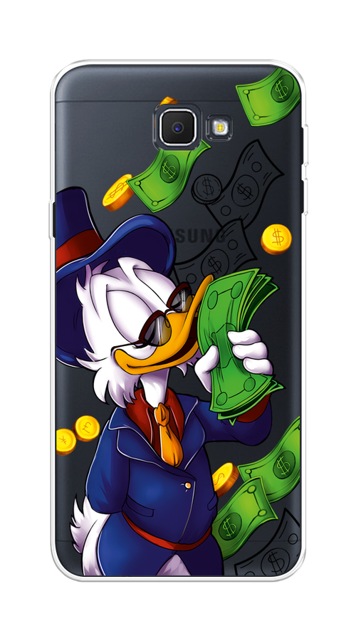 Чехол на Samsung Galaxy J5 Prime 2016 "Scrooge McDuck with Money", Синий;зеленый;белый, 22950-6
Чехол на Samsung Galaxy J5 Prime 2016 "Scrooge McDuck with Money", Синий;зеленый;белый, 22950-6