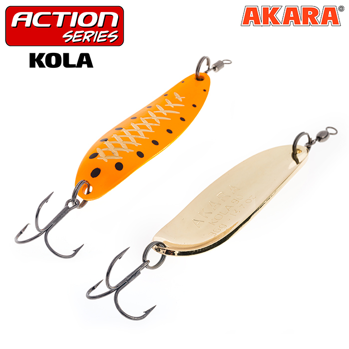 Блесна колебалка Akara Action Series Kola 70 24 гр. 6/7oz. AB47, Золотистый;оранжевый;черный, Kola
Блесна колебалка Akara Action Series Kola 70 24 гр. 6/7oz. AB47, Золотистый;оранжевый;черный, Kola