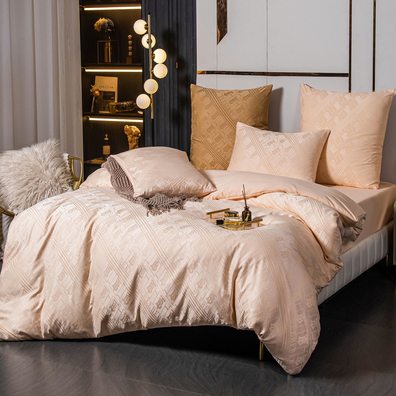 Комплект постельного белья VIVA - HOME TEXTILE Сатин Жаккард на резинке семейный 140х200, GCR0
Комплект постельного белья VIVA - HOME TEXTILE Сатин Жаккард на резинке семейный 140х200, GCR0