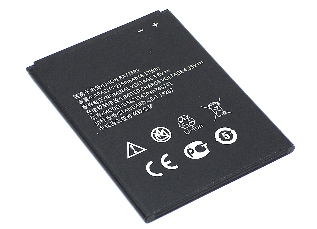 Аккумуляторная батарея Li3821T43P3h745741 для ZTE Blade L5 Plus 3.8V 2150mAh, Li3821T43P3h745741
Аккумуляторная батарея Li3821T43P3h745741 для ZTE Blade L5 Plus 3.8V 2150mAh, Li3821T43P3h745741