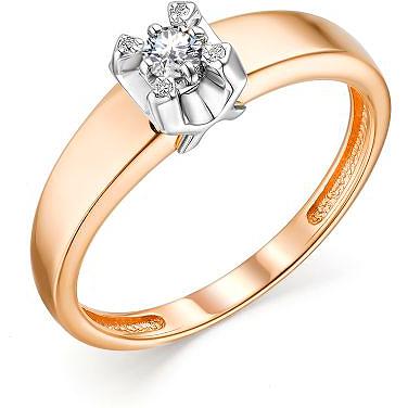 Кольцо помолвочное из красного золота с бриллиантом р. 17 АЛЬКОР 13665-100, 13665-100
Кольцо помолвочное из красного золота с бриллиантом р. 17 АЛЬКОР 13665-100, 13665-100