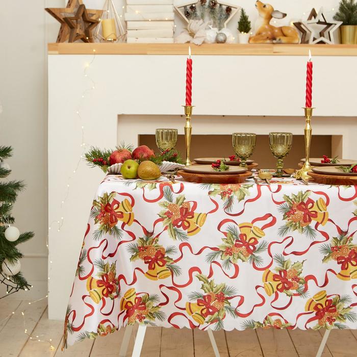 Скатерть Доляна Новый год: Новогодние колокольчики 145x300 /- 2 , 100% п/э, Разноцветный, Loveе
Скатерть Доляна Новый год: Новогодние колокольчики 145x300 /- 2 , 100% п/э, Разноцветный, Loveе