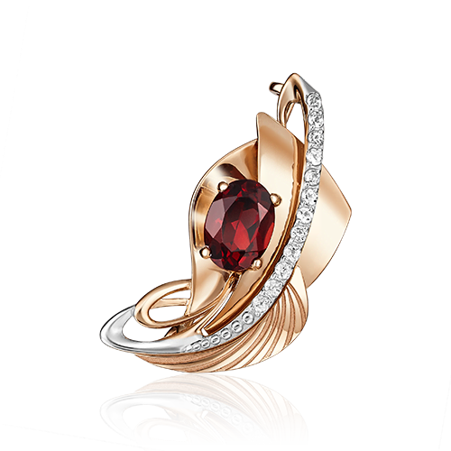 Брошь из золота с топазом/гранатом PLATINA jewelry 04-0190-00-264-1110-57_0, 04-0190-00-264-1110-57_0
Брошь из золота с топазом/гранатом PLATINA jewelry 04-0190-00-264-1110-57_0, 04-0190-00-264-1110-57_0