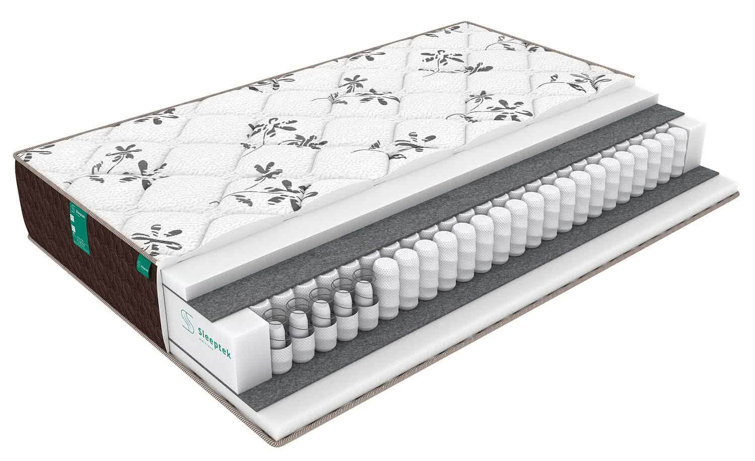 Матрас пружинный SLEEPTEK Duplex Foam Double 170х195, высота 21 см., Двусторонний с одинак
Матрас пружинный SLEEPTEK Duplex Foam Double 170х195, высота 21 см., Двусторонний с одинак
