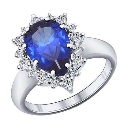 Кольцо из серебра с сапфиром р. 17.5 Яхонт Ювелирный 129419, 129419
Кольцо из серебра с сапфиром р. 17.5 Яхонт Ювелирный 129419, 129419