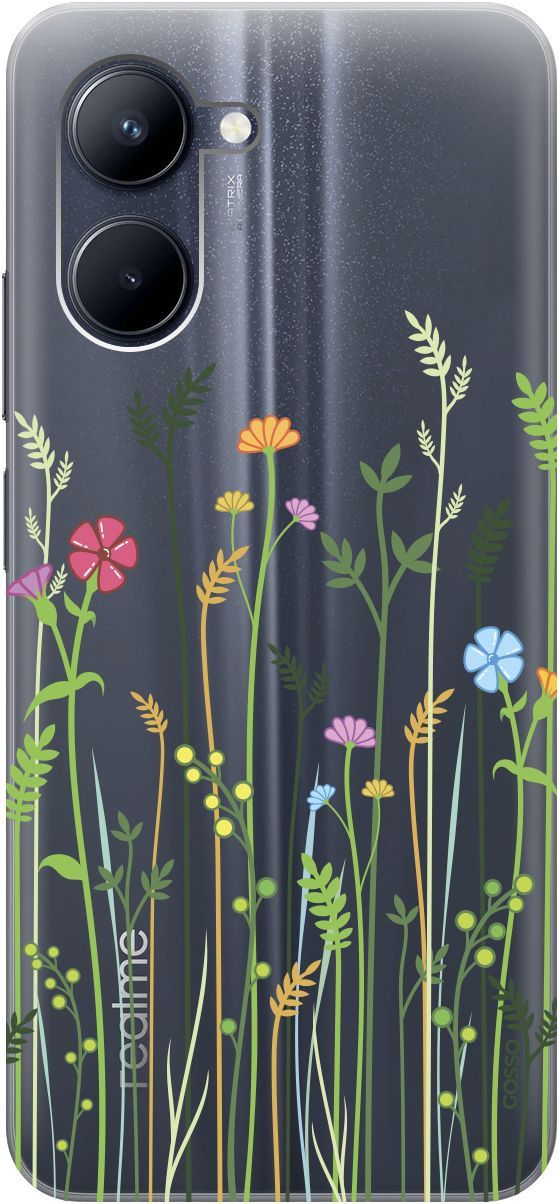 Силиконовый чехол на realme C33 с 3D принтом "Flowers and Fern" прозрачный, Прозрачный;желтый, 1575000
Силиконовый чехол на realme C33 с 3D принтом "Flowers and Fern" прозрачный, Прозрачный;желтый, 1575000