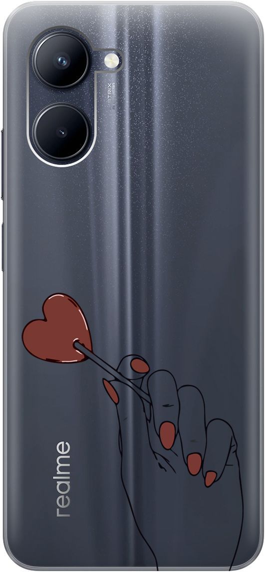 Силиконовый чехол на realme C33 с 3D принтом "Heartbreaker" прозрачный, Прозрачный;красный, 1575000
Силиконовый чехол на realme C33 с 3D принтом "Heartbreaker" прозрачный, Прозрачный;красный, 1575000