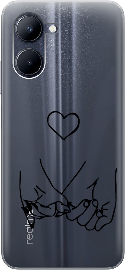 Силиконовый чехол на realme C33 с 3D принтом "Lovers Hands" прозрачный, Прозрачный;черный, 1575100
Силиконовый чехол на realme C33 с 3D принтом "Lovers Hands" прозрачный, Прозрачный;черный, 1575100