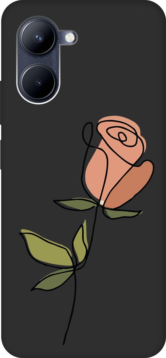 Матовый Soft Touch силиконовый чехол на realme C33 с 3D принтом "Rose" черный, Черный;зеленый, 1575400
Матовый Soft Touch силиконовый чехол на realme C33 с 3D принтом "Rose" черный, Черный;зеленый, 1575400