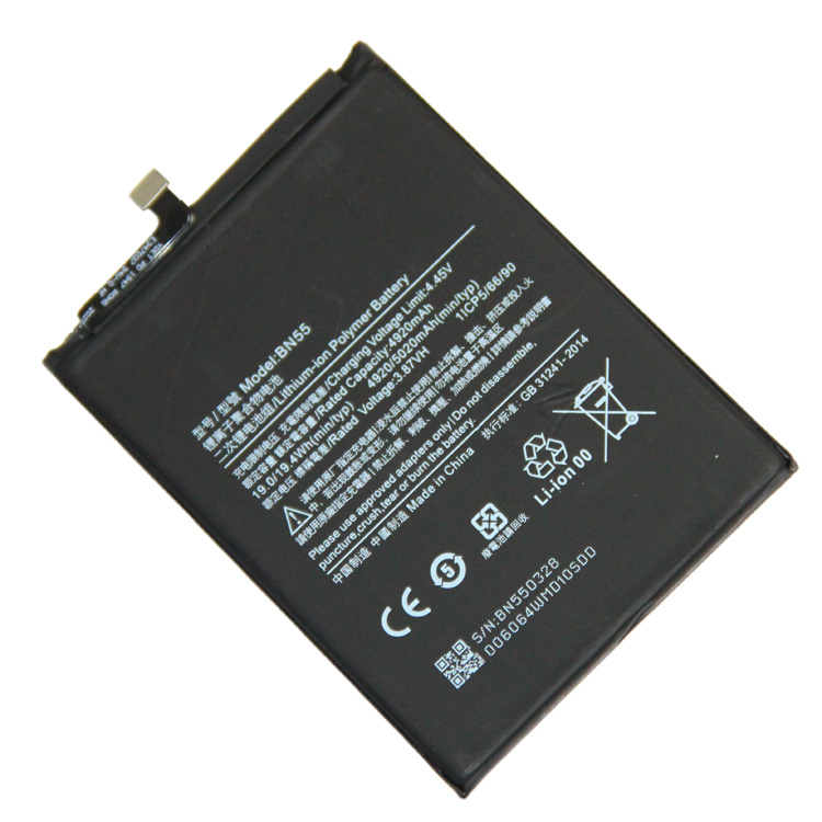 фото Аккумуляторная батарея для xiaomi redmi note 9s (bn55) 5020 mah promise mobile