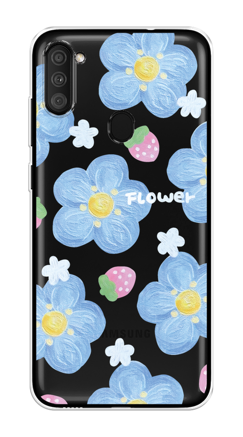 Чехол на Samsung Galaxy A11/M11 "Цветы и клубники", Прозрачный;голубой;белый, 2100150-1
Чехол на Samsung Galaxy A11/M11 "Цветы и клубники", Прозрачный;голубой;белый, 2100150-1