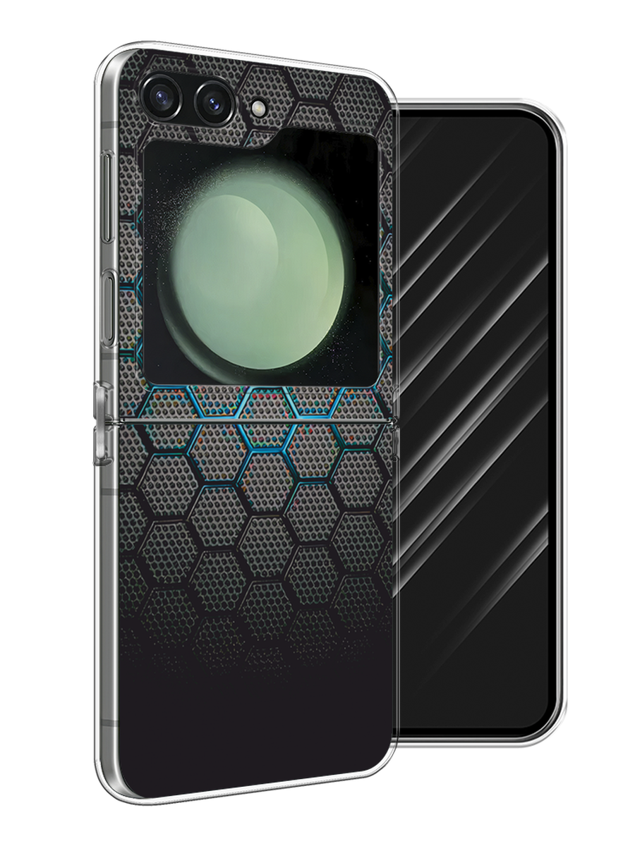 Чехол Awog на Samsung Galaxy Z Flip 6 "Бирюзовые соты", Бирюзовый;синий;черный, 2109750-1
Чехол Awog на Samsung Galaxy Z Flip 6 "Бирюзовые соты", Бирюзовый;синий;черный, 2109750-1