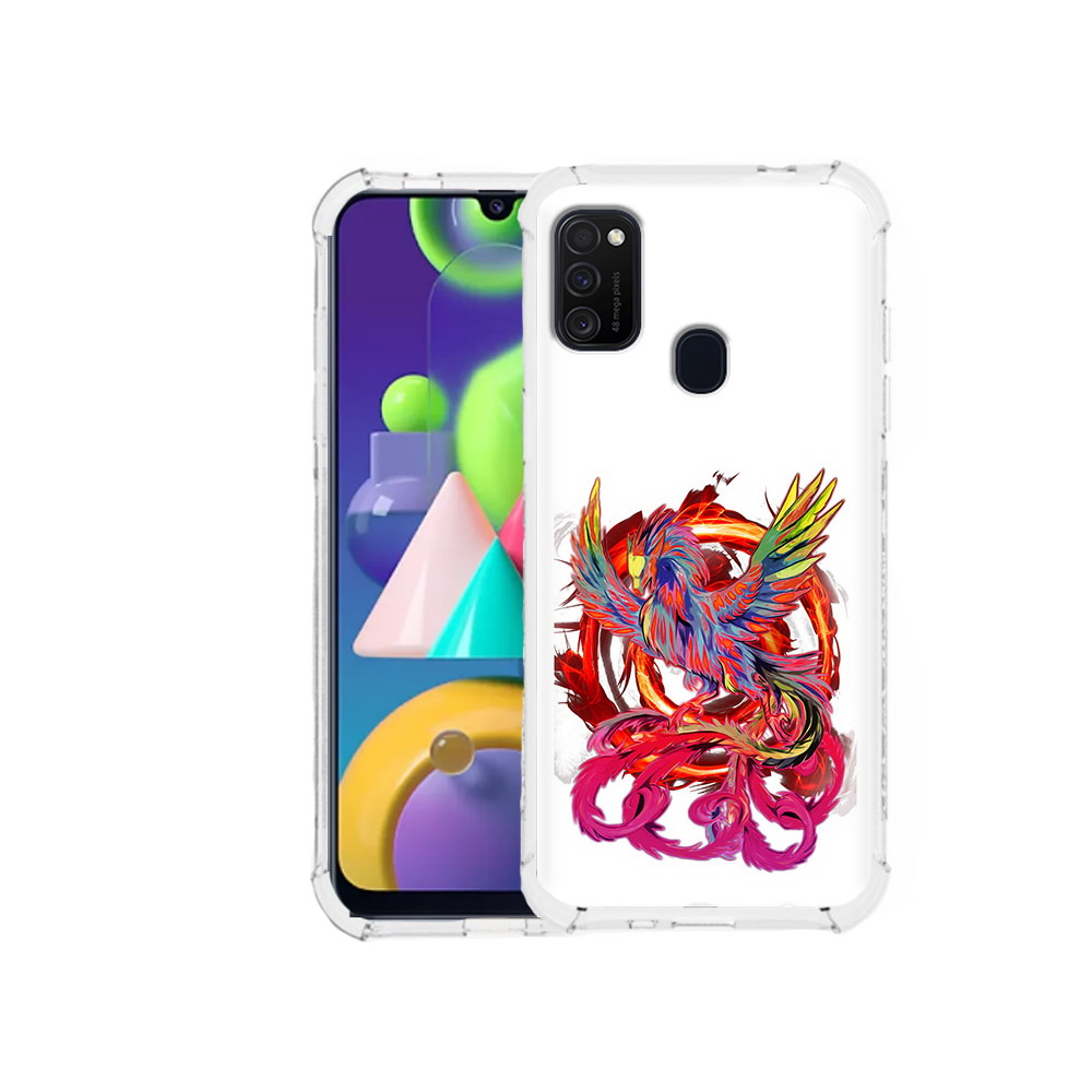 Чехол MyPads Tocco для Samsung Galaxy M21 красочный феникс (PT147110.591.414), Прозрачный, Tocco
Чехол MyPads Tocco для Samsung Galaxy M21 красочный феникс (PT147110.591.414), Прозрачный, Tocco