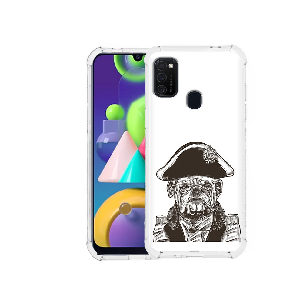 Чехол MyPads Tocco для Samsung Galaxy M21 мопс генерал (PT147110.591.483), Прозрачный, Tocco
Чехол MyPads Tocco для Samsung Galaxy M21 мопс генерал (PT147110.591.483), Прозрачный, Tocco
