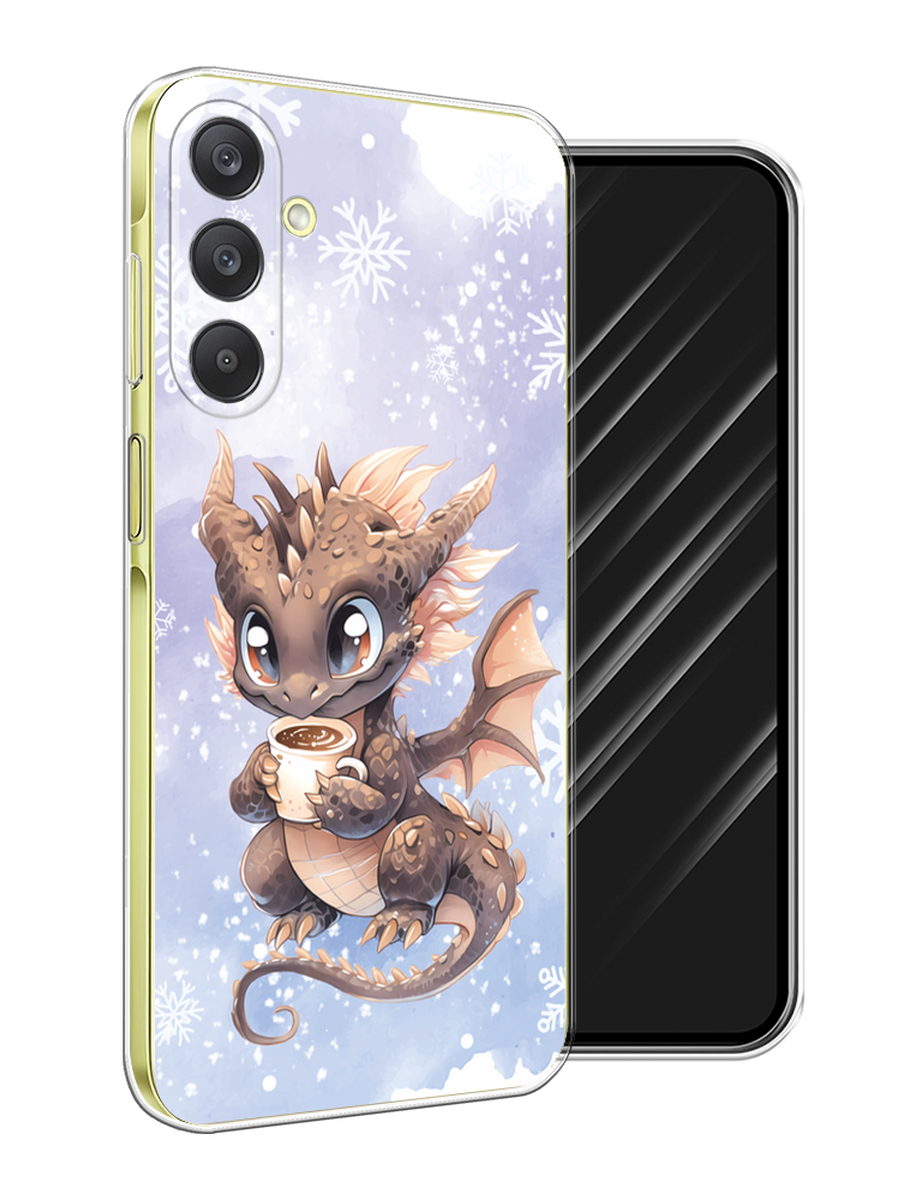 Чехол Awog на Samsung Galaxy A26 5G "Дракончик с кружкой тёмный", Бежевый;розовый;серый, 2110750-1
Чехол Awog на Samsung Galaxy A26 5G "Дракончик с кружкой тёмный", Бежевый;розовый;серый, 2110750-1