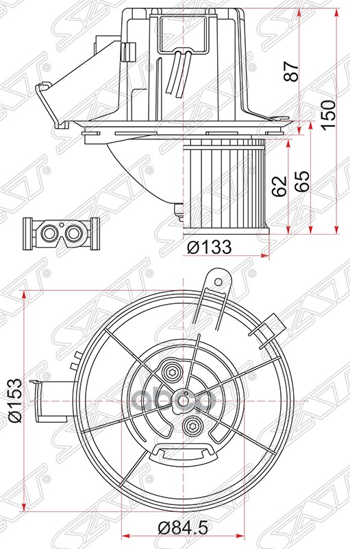 Мотор Отопителя Салона Mercedes C-Class W204 07-/E-Class W212 09- Sat арт. ST-A2048200008
Мотор Отопителя Салона Mercedes C-Class W204 07-/E-Class W212 09- Sat арт. ST-A2048200008