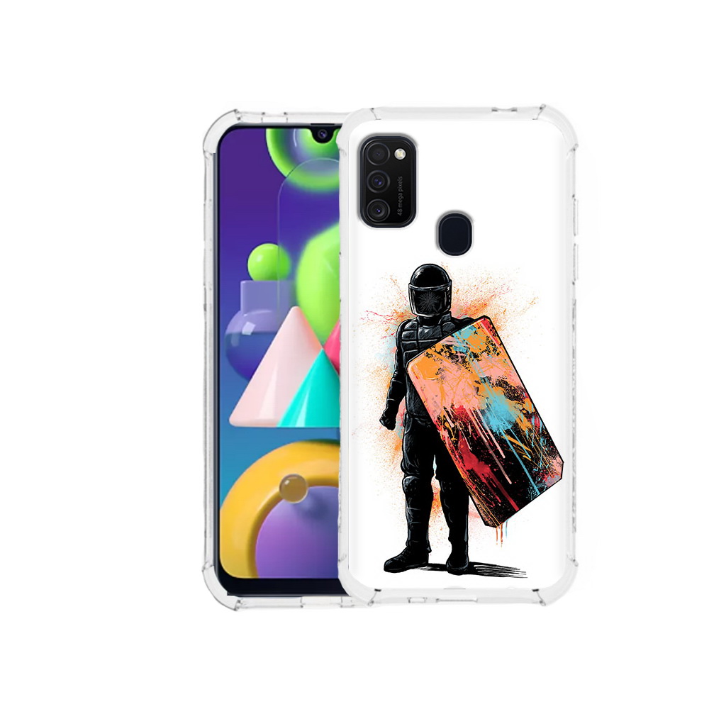 Чехол MyPads Tocco для Samsung Galaxy M21 солдат с красочным щитом (PT147110.591.614), Прозрачный, Tocco
Чехол MyPads Tocco для Samsung Galaxy M21 солдат с красочным щитом (PT147110.591.614), Прозрачный, Tocco