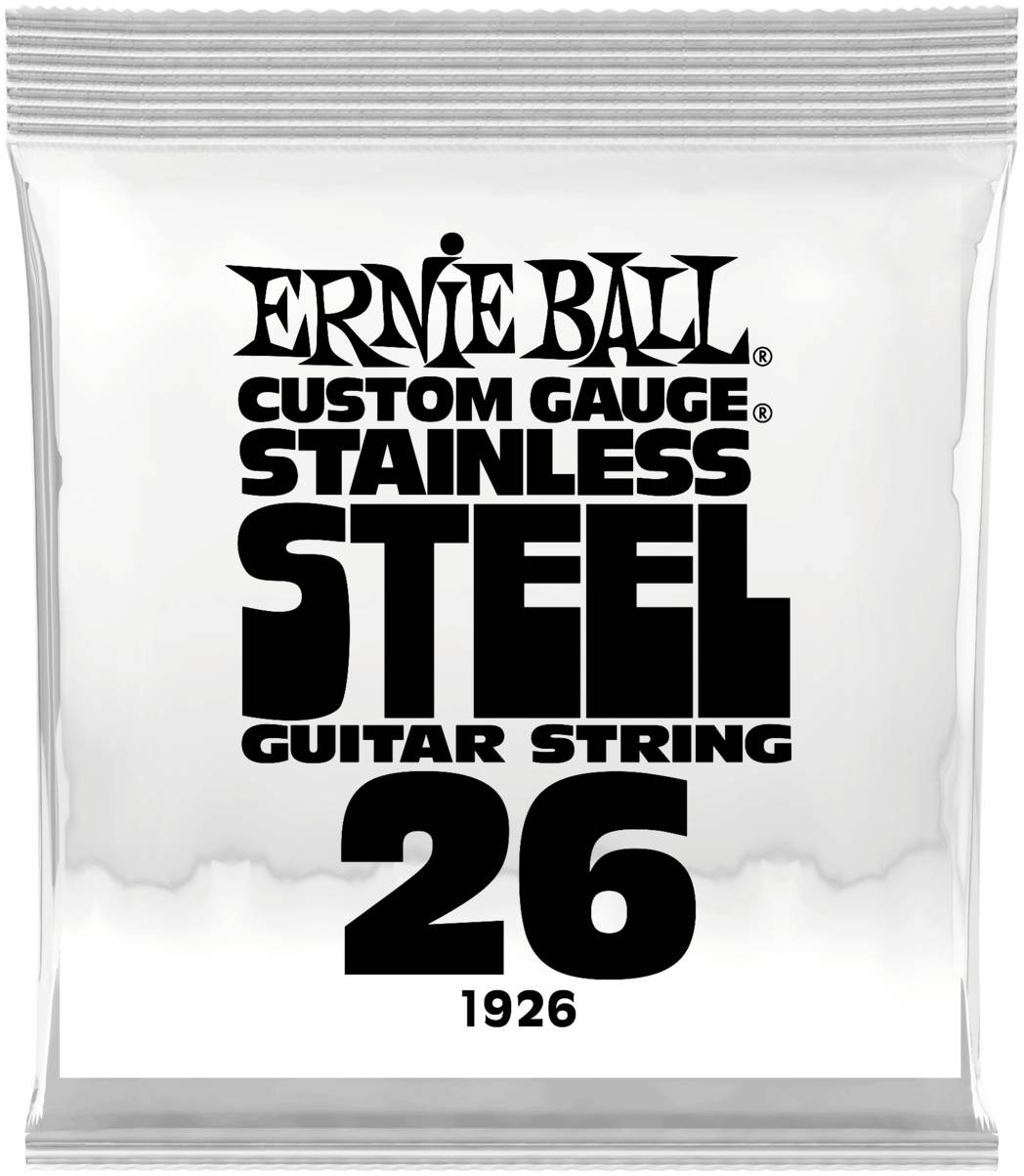 Ernie Ball 1926 Stainless Steel .026 - Струна одиночная для электрогитары, 1926 Stainless Steel
Ernie Ball 1926 Stainless Steel .026 - Струна одиночная для электрогитары, 1926 Stainless Steel