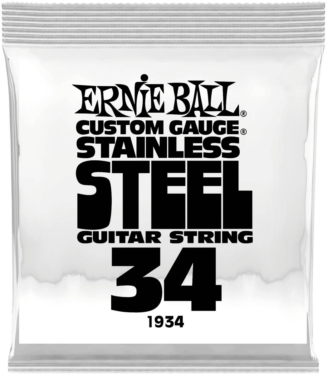 Ernie Ball 1934 Stainless Steel .034 - Струна одиночная для электрогитары, 1934 Stainless Steel
Ernie Ball 1934 Stainless Steel .034 - Струна одиночная для электрогитары, 1934 Stainless Steel