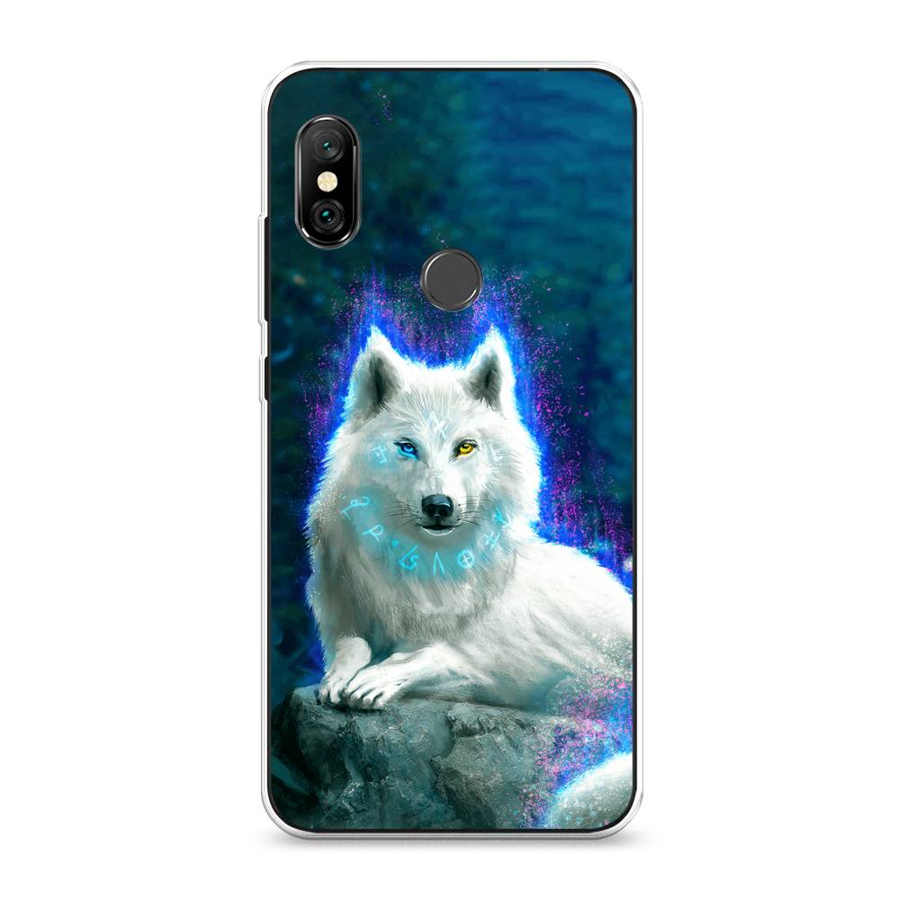 Чехол Awog на Xiaomi Redmi Note 6 Pro / Сяоми Редми Нот 6 Про "Белоснежный волк", Белый;зеленый;фиолетовый
Чехол Awog на Xiaomi Redmi Note 6 Pro / Сяоми Редми Нот 6 Про "Белоснежный волк", Белый;зеленый;фиолетовый