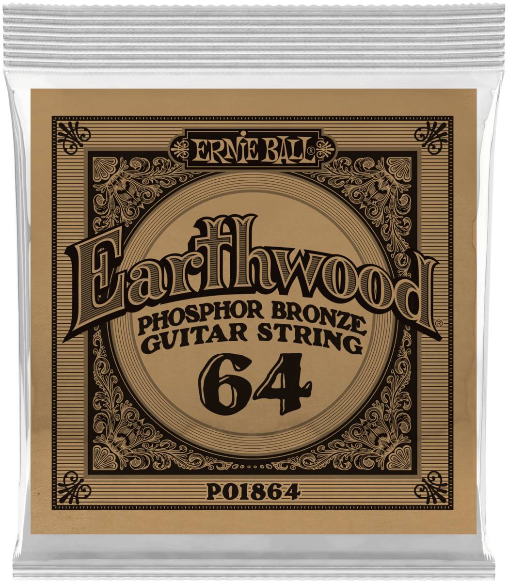 Ernie Ball 1864 Earthwood Phosphor Bronze .064 - Струна одиночная для акустической гитары, 1864 Earthwood Phosphor Bronze
Ernie Ball 1864 Earthwood Phosphor Bronze .064 - Струна одиночная для акустической гитары, 1864 Earthwood Phosphor Bronze