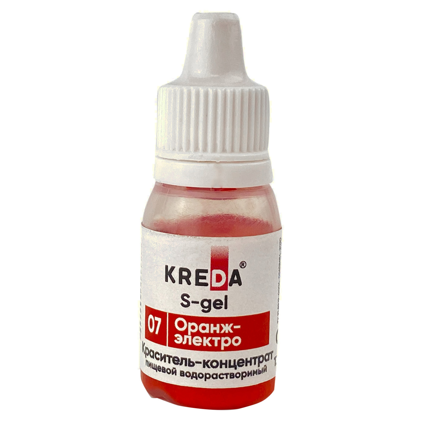 Краситель-концентрат КРЕДА (KREDA) S-gel оранж электро №07 гелевый пищевой 13г, Краситель-концентрат КРЕДА (KREDA) S-gel 10мл.
Краситель-концентрат КРЕДА (KREDA) S-gel оранж электро №07 гелевый пищевой 13г, Краситель-концентрат КРЕДА (KREDA) S-gel 10мл.