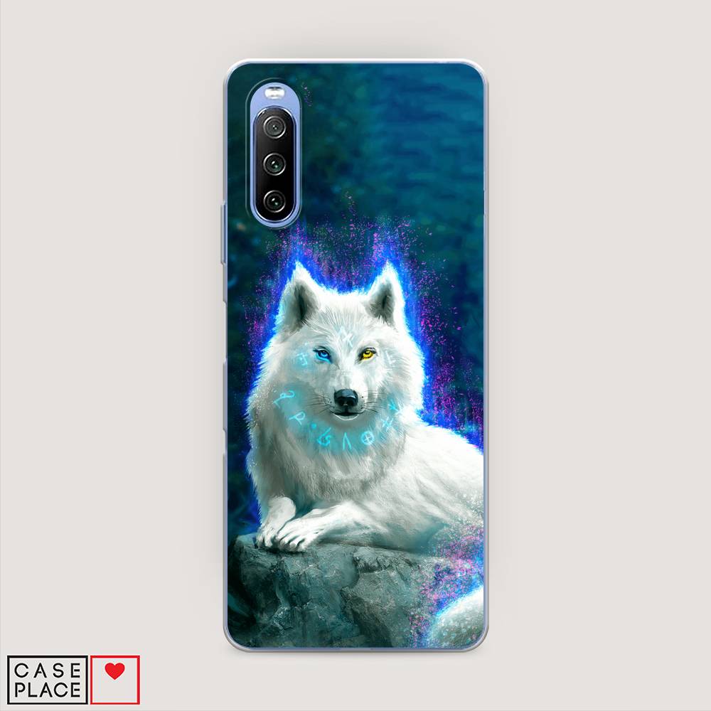 Чехол Awog на Sony Xperia 10 III / Сони Иксперия 10 3 "Белоснежный волк", Белый;зеленый;фиолетовый
Чехол Awog на Sony Xperia 10 III / Сони Иксперия 10 3 "Белоснежный волк", Белый;зеленый;фиолетовый