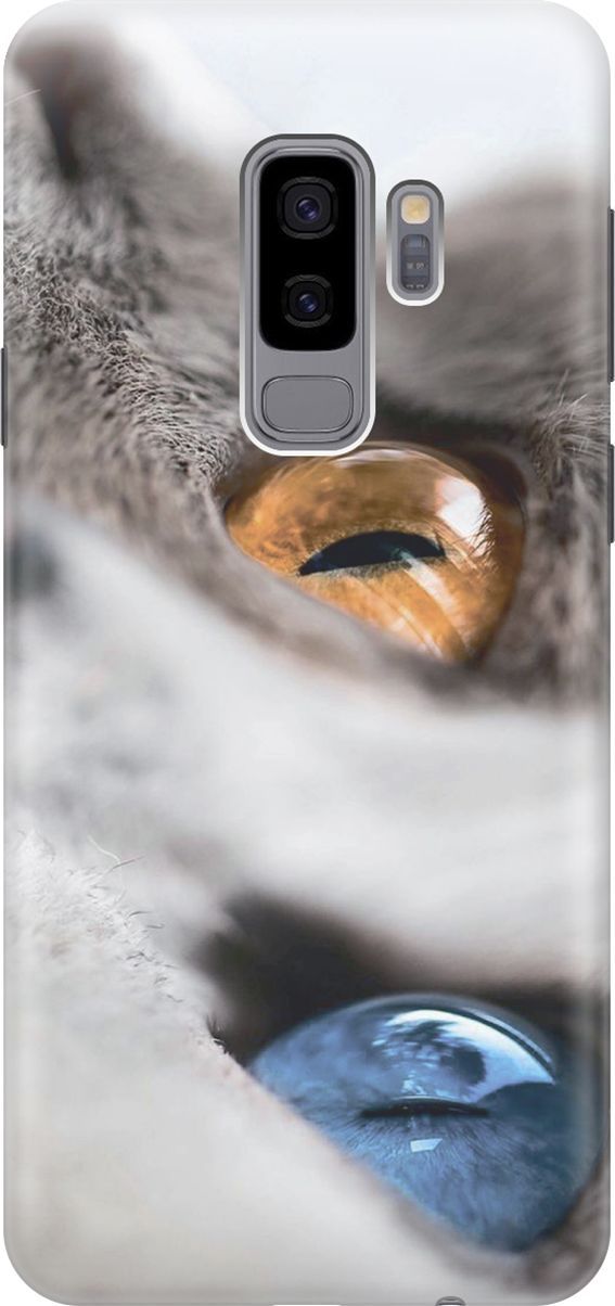 Чехол на Samsung Galaxy S9+ с принтом "Кот с разноцветными глазами", Голубой;серый, 7556
Чехол на Samsung Galaxy S9+ с принтом "Кот с разноцветными глазами", Голубой;серый, 7556