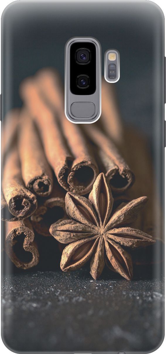 Силиконовый чехол на Samsung Galaxy S9+ с принтом "Корица", Коричневый;серый, 4706
Силиконовый чехол на Samsung Galaxy S9+ с принтом "Корица", Коричневый;серый, 4706