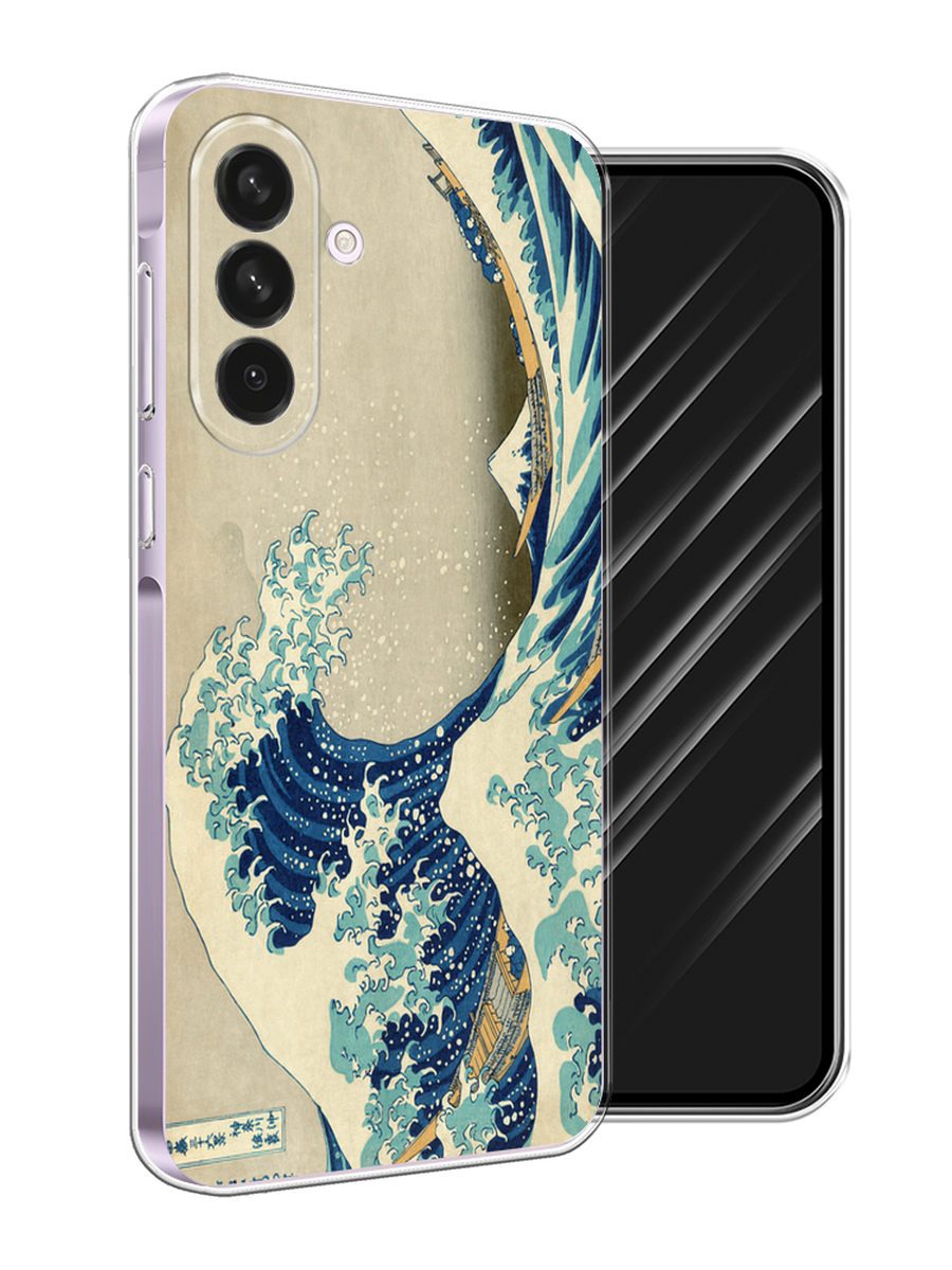 Чехол Awog на Samsung Galaxy A56 5G "Большая волна в Канагаве", Серый;синий;голубой, 2110850-1
Чехол Awog на Samsung Galaxy A56 5G "Большая волна в Канагаве", Серый;синий;голубой, 2110850-1