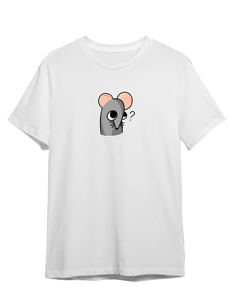 Футболка унисекс Каждому Своё Крыса/Мышь/Стикер ВК JJMS12 белая S, Белый, "Крыса/Мышь/Стикер ВК" JJMS12
Футболка унисекс Каждому Своё Крыса/Мышь/Стикер ВК JJMS12 белая S, Белый, "Крыса/Мышь/Стикер ВК" JJMS12