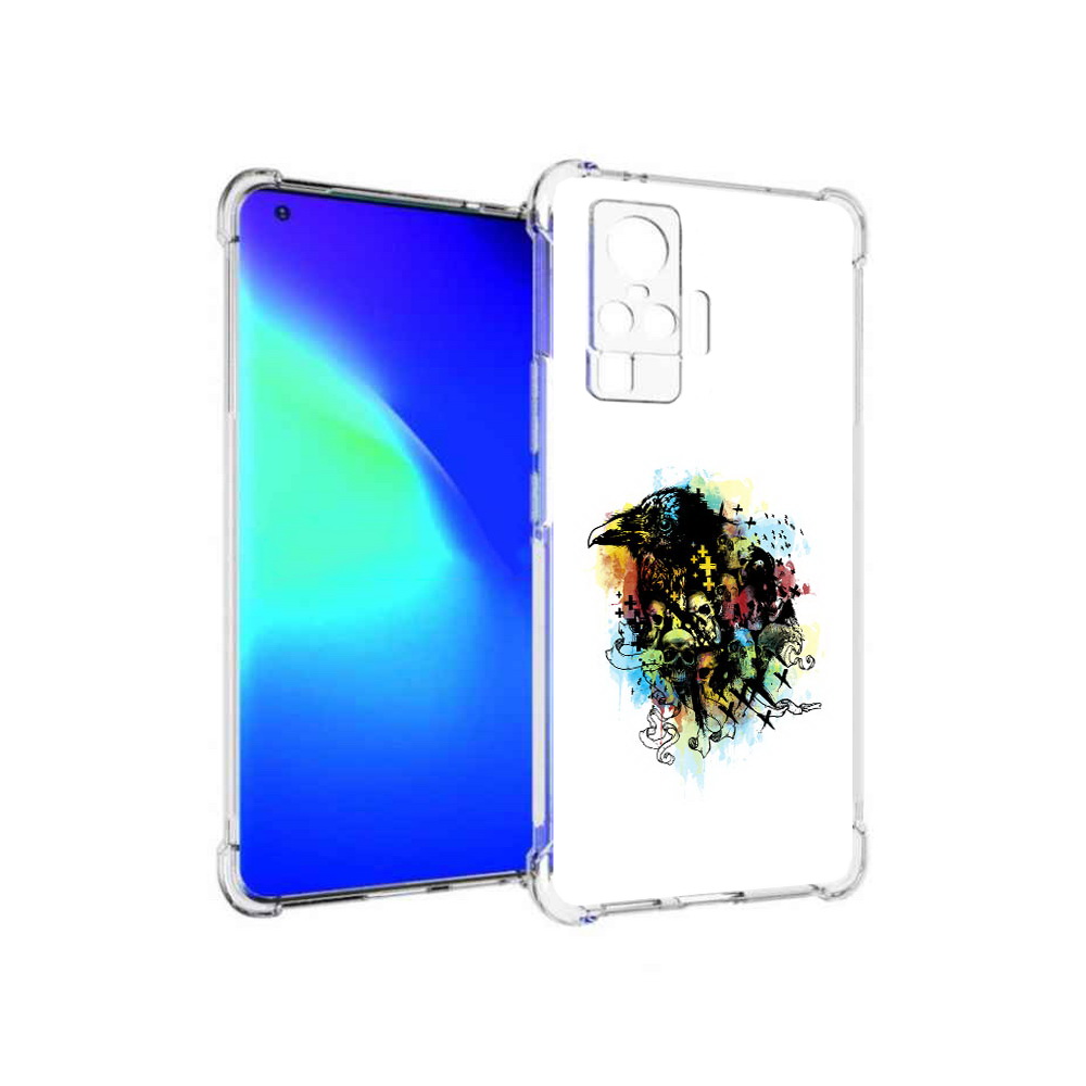 Чехол MyPads Tocco для Vivo X50 Pro ворон и черепа (PT151209.405.273), Прозрачный, Tocco
Чехол MyPads Tocco для Vivo X50 Pro ворон и черепа (PT151209.405.273), Прозрачный, Tocco