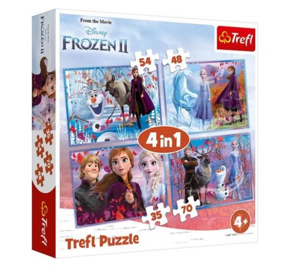 Пазл Trefl Путешествие в неизвестность Фрозен, 35#48#54#70 дет, Путешествие в неизвестность. Фрозен
Пазл Trefl Путешествие в неизвестность Фрозен, 35#48#54#70 дет, Путешествие в неизвестность. Фрозен