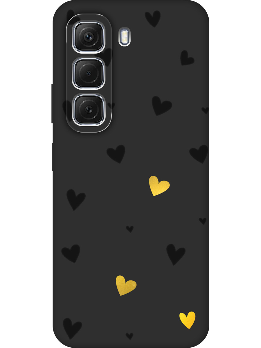 Силиконовый чехол на Infinix Hot 50 4G с принтом "Черные сердечки" матовый черный, Черный;золотистый, 786718791
Силиконовый чехол на Infinix Hot 50 4G с принтом "Черные сердечки" матовый черный, Черный;золотистый, 786718791