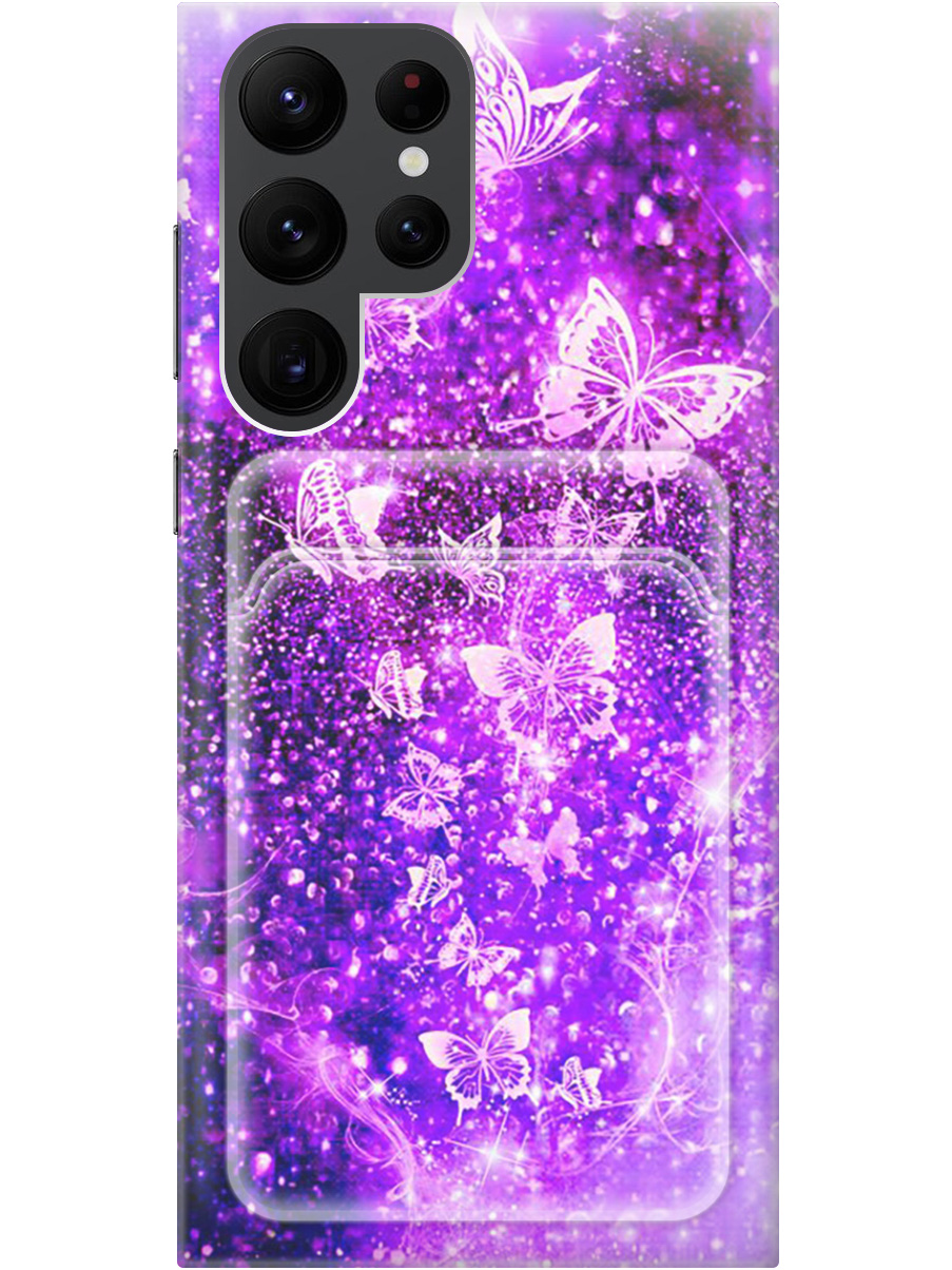 Силиконовый чехол на Samsung Galaxy S22 Ultra с рисунком "Фиолетовые бабочки", Фиолетовый;черный, 20012056
Силиконовый чехол на Samsung Galaxy S22 Ultra с рисунком "Фиолетовые бабочки", Фиолетовый;черный, 20012056