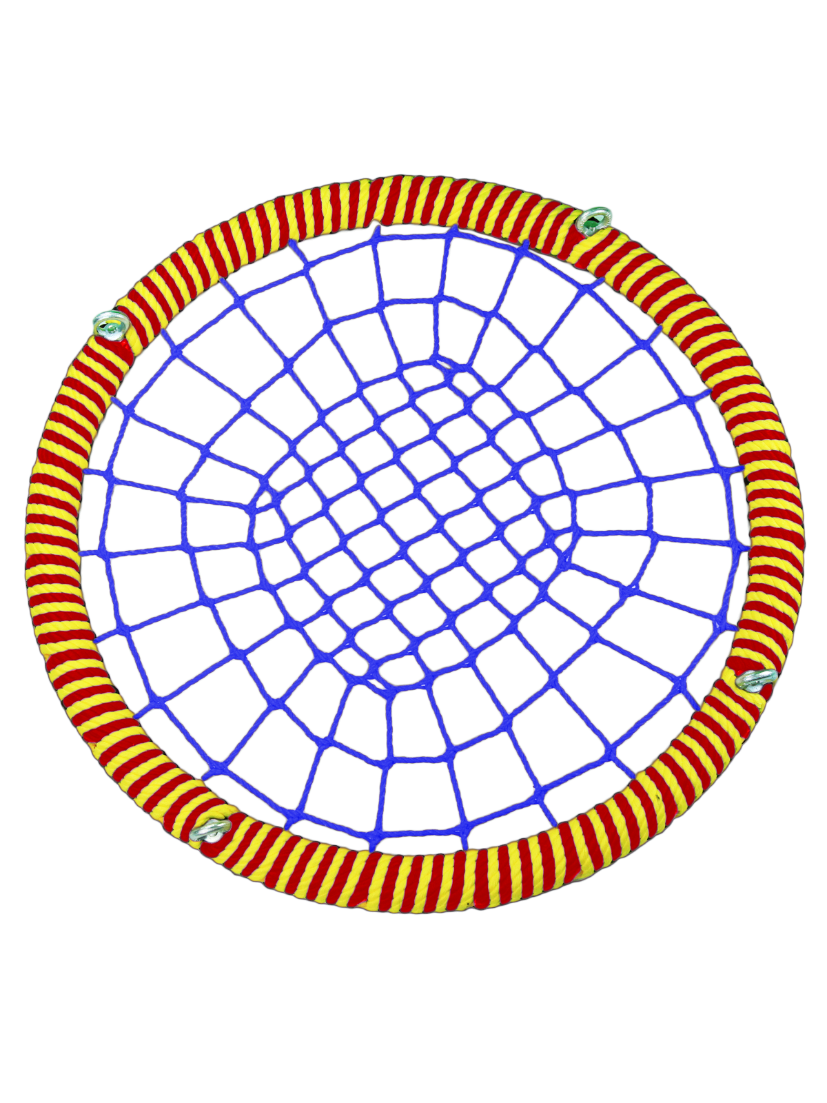 Качели-гнездо JINN ЦП/РГ/140/72/16/8/Ж/КР-С/КГ 140x140 см красный, желтый, синий, 140 круг 72 обод 16 и 8 канат рымгайки ЦП
Качели-гнездо JINN ЦП/РГ/140/72/16/8/Ж/КР-С/КГ 140x140 см красный, желтый, синий, 140 круг 72 обод 16 и 8 канат рымгайки ЦП