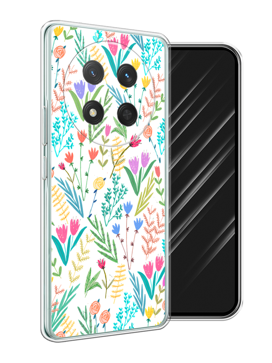 Чехол Awog на Honor X9C/X60 Pro "Полевые цветы рисунок", Белый;зеленый, 6125350-1 
Чехол Awog на Honor X9C/X60 Pro "Полевые цветы рисунок", Белый;зеленый, 6125350-1