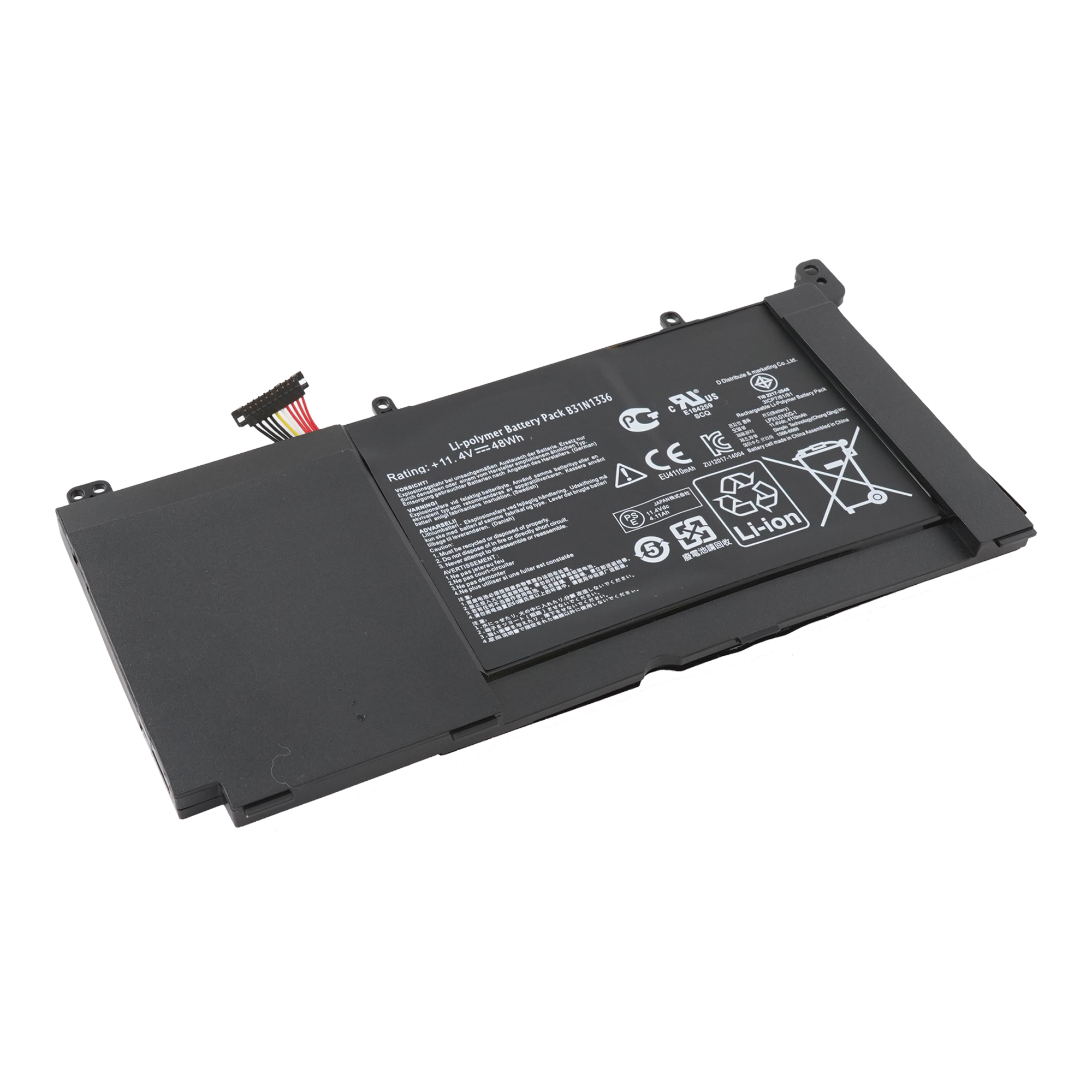 фото Аккумулятор b31n1336 для asus vivobook и др. azerty