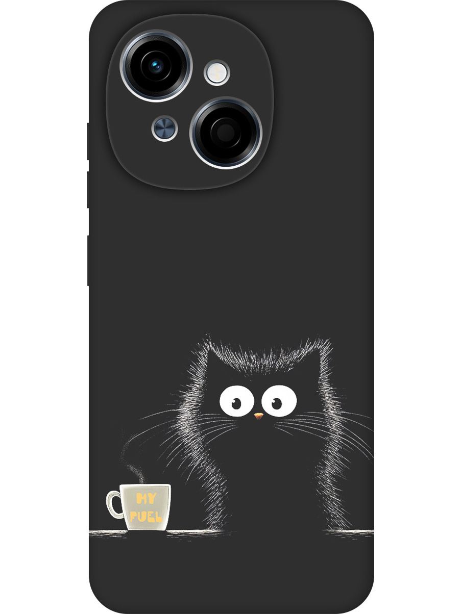 Силиконовый чехол на Tecno Spark Go 1/Pop 9 с принтом "Котик и кофе" матовый черный, Черный;белый;коричневый, 786716912
Силиконовый чехол на Tecno Spark Go 1/Pop 9 с принтом "Котик и кофе" матовый черный, Черный;белый;коричневый, 786716912