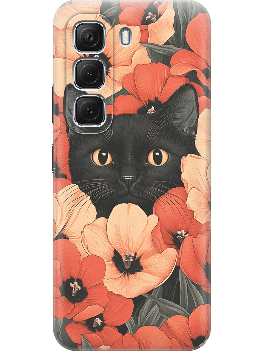 Силиконовый чехол на Infinix Hot 50 4G с принтом "Котик в маках", Прозрачный;красный;черный, 786718712
Силиконовый чехол на Infinix Hot 50 4G с принтом "Котик в маках", Прозрачный;красный;черный, 786718712