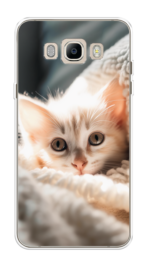 Чехол на Samsung Galaxy J5 2016 "Белый шкодливый котенок", Серый;белый;бежевый;оранжевый, 22750-1
Чехол на Samsung Galaxy J5 2016 "Белый шкодливый котенок", Серый;белый;бежевый;оранжевый, 22750-1