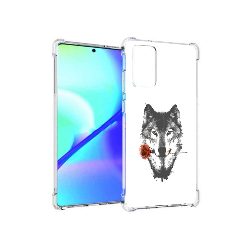 Чехол MyPads Tocco для Samsung Galaxy Note 20 волк с розой (PT152536.527.270), Прозрачный, Tocco
Чехол MyPads Tocco для Samsung Galaxy Note 20 волк с розой (PT152536.527.270), Прозрачный, Tocco