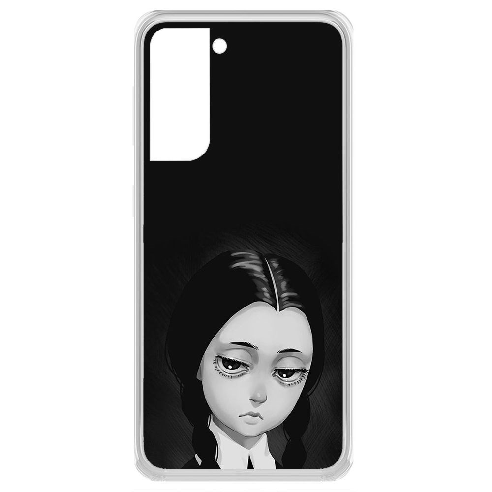 Чехол-накладка Уэнсдей Аддамс - Рисованная Уэнсдей для Samsung Galaxy S21 (G991), Прозрачный
Чехол-накладка Уэнсдей Аддамс - Рисованная Уэнсдей для Samsung Galaxy S21 (G991), Прозрачный