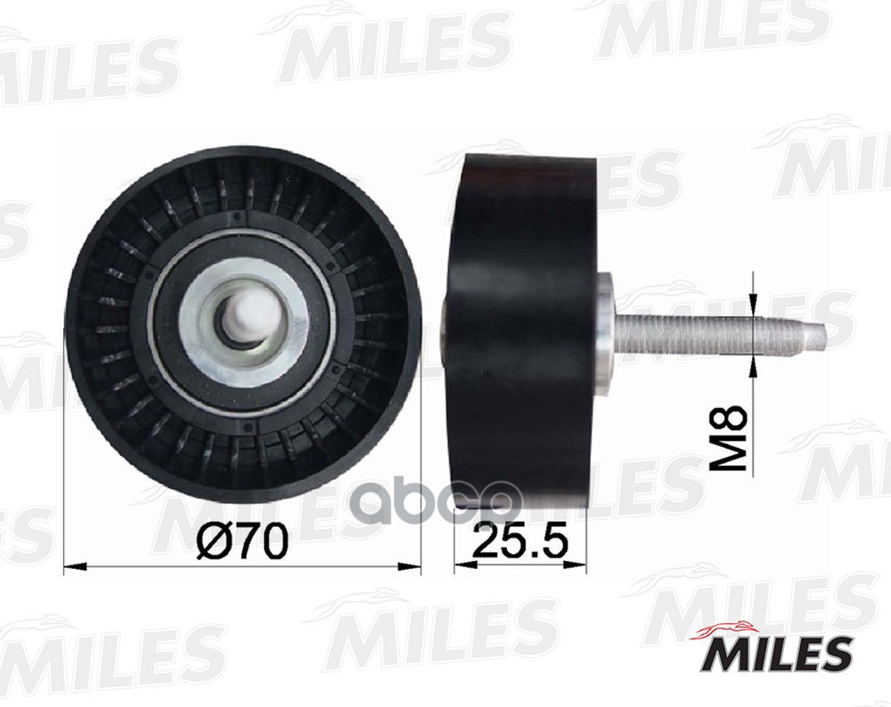 Ролик Ремня Приводного Ford Mondeo 00- Обводной (Ina 532065210) Ag03026 Miles арт. AG03026
Ролик Ремня Приводного Ford Mondeo 00- Обводной (Ina 532065210) Ag03026 Miles арт. AG03026